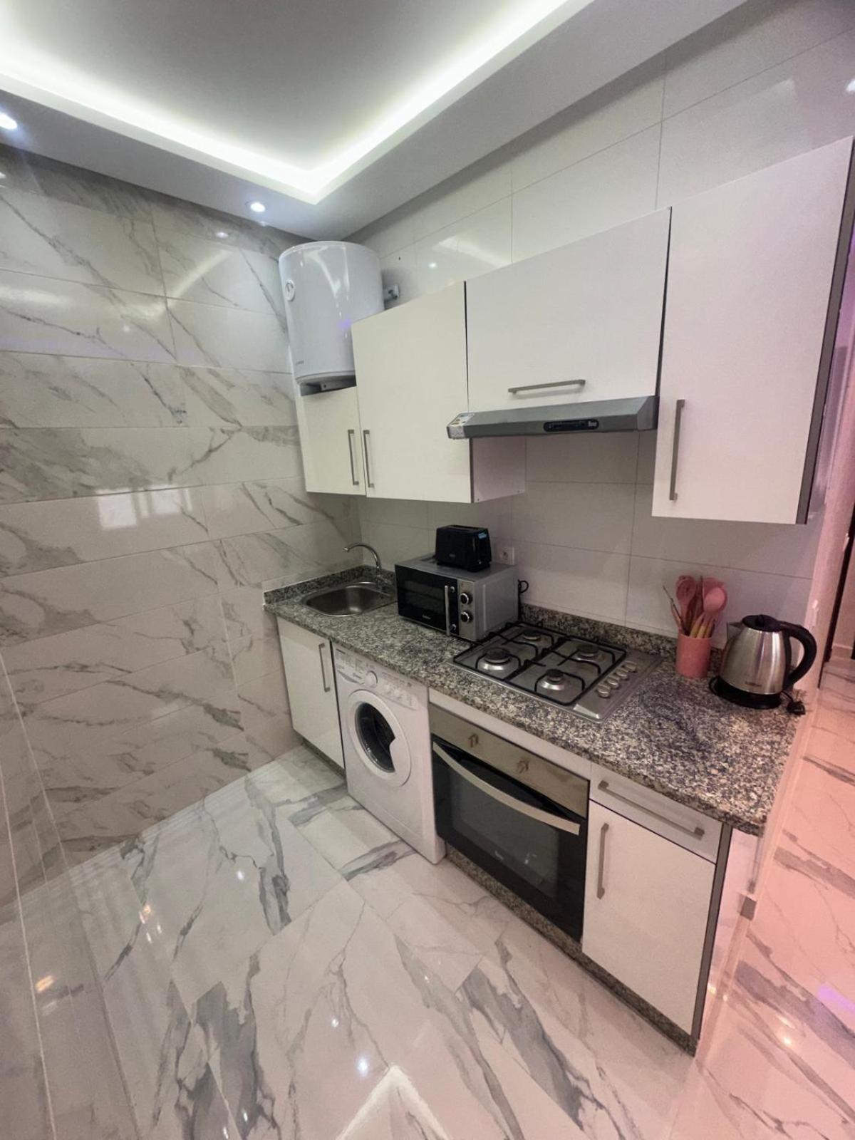 Hermoso Apartamento Con Piscina En Marjane Tetouan Bagian luar foto